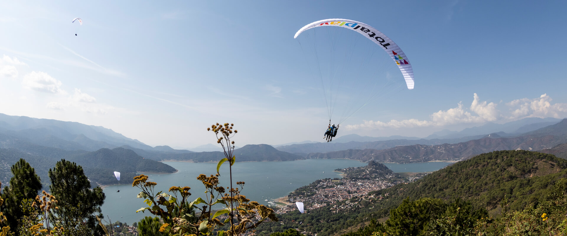 vuelo en parapente en valle de bravo